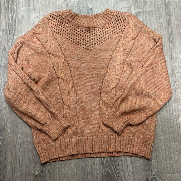 Lauren Conrad Coral Sweater, Size XL - Picture 1 of 3